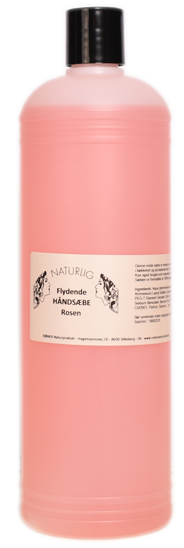 Håndsæbe med Rose 1 L